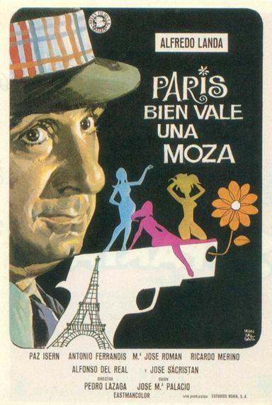 París bien vale una moza poster