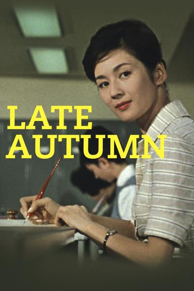 Late Autumn poster