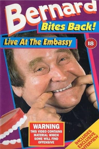 Bernard Manning Bites Back! - Live At The Embassy poster