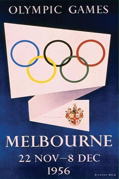 Olympic Games 1956 poster