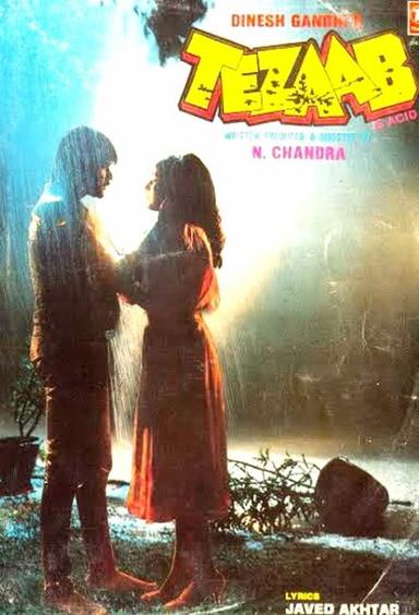 Tezaab poster